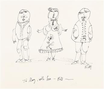 WILLIAM STEIG (1907-2003) Archive of drawings and letters.